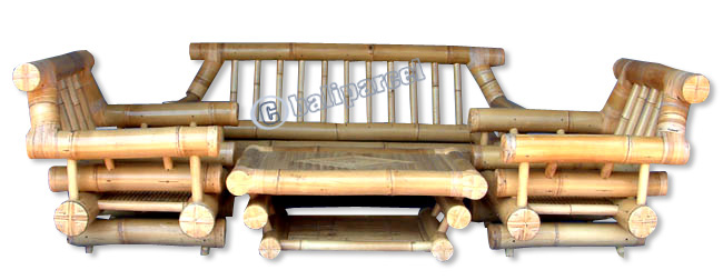 Set Sofa, Made From Bamboo ( Without Cushion )