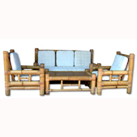 Set Sofa, Made From Bamboo ( Without Cushion )