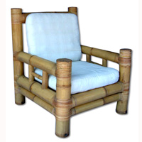 Single Sofa, Made From Bamboo ( Without Cushion )