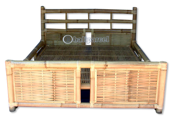 Single Bed, Made From Bamboo ( Without Cushion )