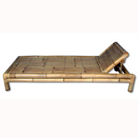 Single Bed, Made From Bamboo ( Without Cushion )