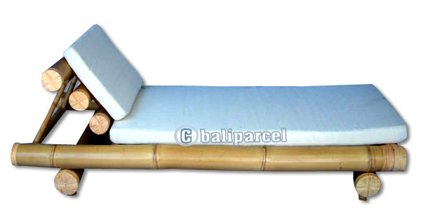 Single Bed, Made From Bamboo ( Including Cushion )