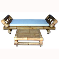 Set Sofa, Made From Bamboo ( Without Cushion )
