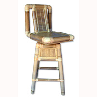 Wooden Chair, Made From Bamboo