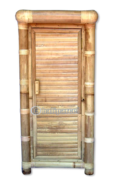 Wooden Door, Made From Bamboo