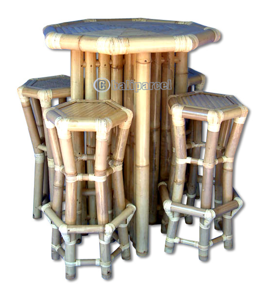 Bar Table, Made From Bamboo