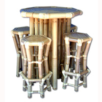 Bar Table, Made From Bamboo
