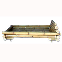 Single Bed, Made From Bamboo ( Without Cushion )