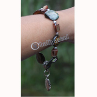 Bracelet, Made From Shell With Metal