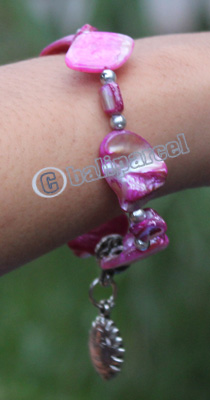 Bracelet, Made From Shell With Metal