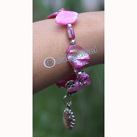 Bracelet, Made From Shell With Metal