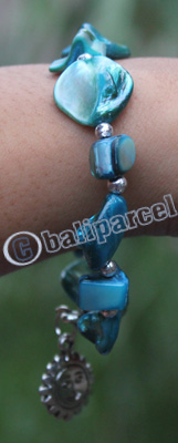 Bracelet, Made From Shell With Metal
