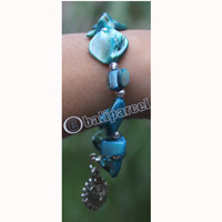 Bracelet, Made From Shell With Metal