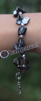 Bracelet, Made From Shell With Metal