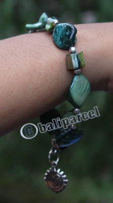 Bracelet, Made From Shell With Metal