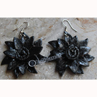 Earring, Made From Snake Skin
