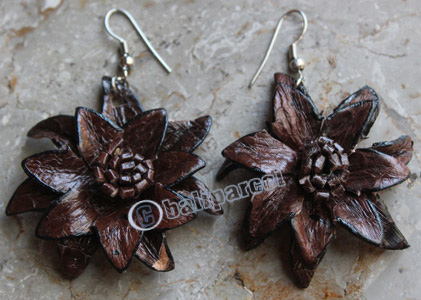 Earring, Made From Snake Skin