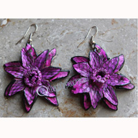 Earring, Made From Snake Skin