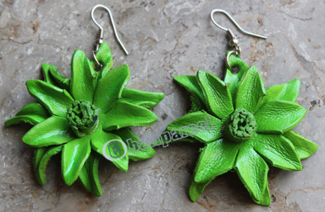 Earring, Made From Leather