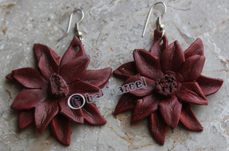 Earring, Made From Leather