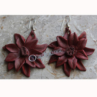 Earring, Made From Leather