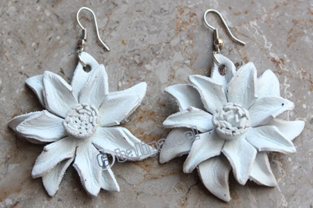 Earring, Made From Leather
