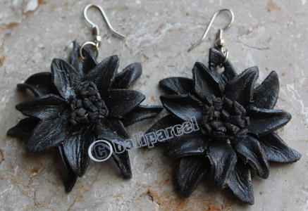 Earring, Made From Leather