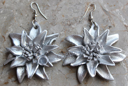 Earring, Made From Leather
