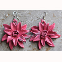 Earring, Made From Leather