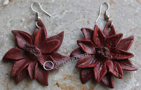 Earring, Made From Leather