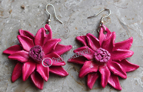 Earring, Made From Leather