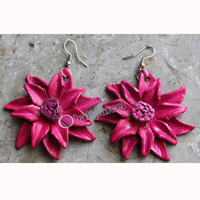 Earring, Made From Leather