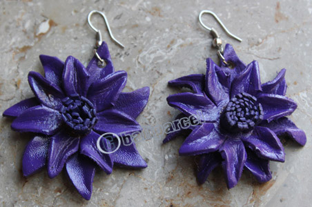 Earring, Made From Leather
