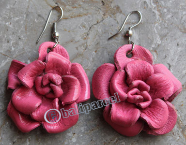 Earring, Made From Leather