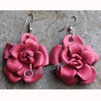 Earring, Made From Leather