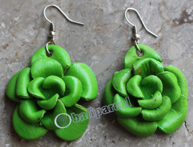 Earring, Made From Leather