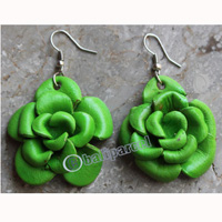 Earring, Made From Leather