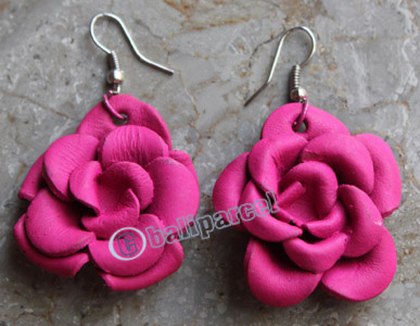 Earring, Made From Leather