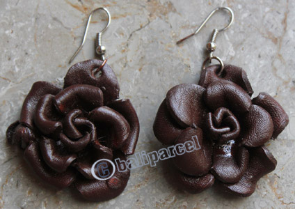 Earring, Made From Leather