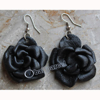 Earring, Made From Leather