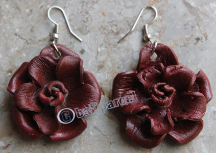 Earring, Made From Leather