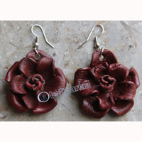 Earring, Made From Leather