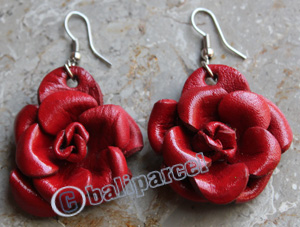 Earring, Made From Leather