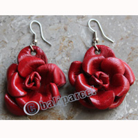 Earring, Made From Leather