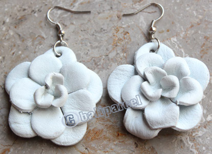 Earring, Made From Leather
