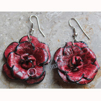 Earring, Made From Snake Skin