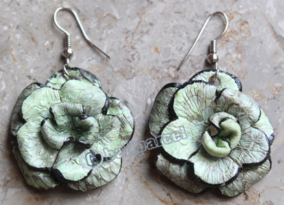 Earring, Made From Snake Skin