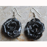 Earring, Made From Snake Skin