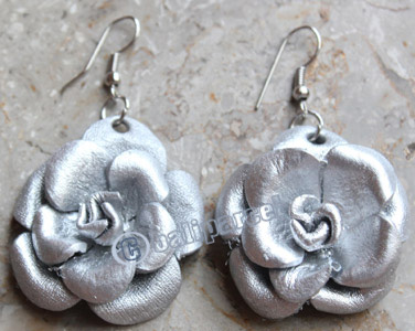 Earring, Made From Leather