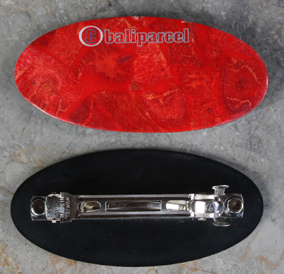 Hai Clip, Made From Resin With Redcoral